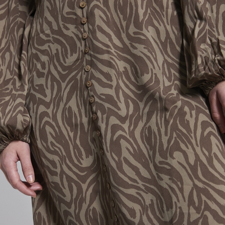 Button down dress "Gabrielle" Print 6